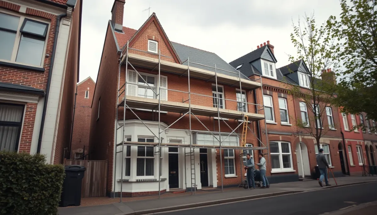 Wat kost een volledige gevelrenovatie van een rijwoning in Vilvoorde?